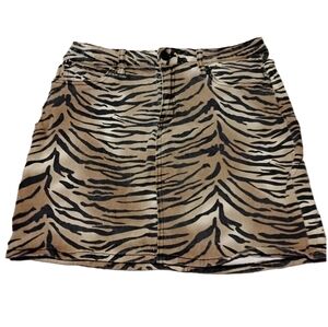 YMI tiger print skirt